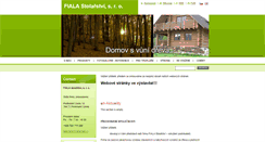 Desktop Screenshot of fialastolarstvi.cz